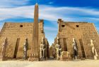 Luxor Temple at sunset, part of 6-Day Egypt Budget Tour and Egypt travel package